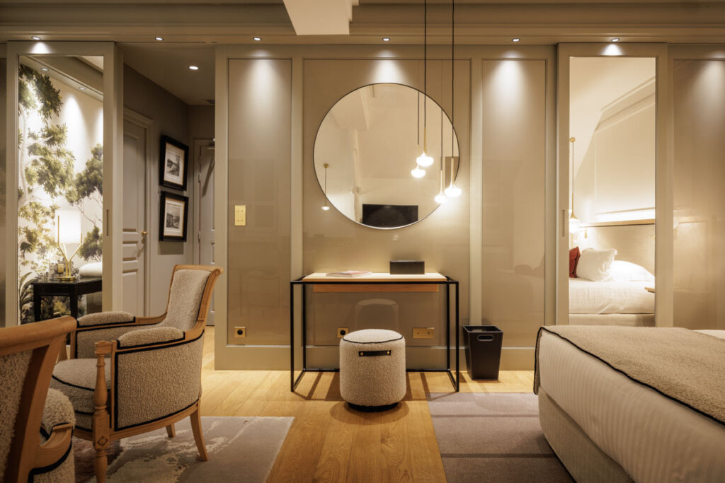 Domaine de la Bretesche, chambre par ID Plume, 3