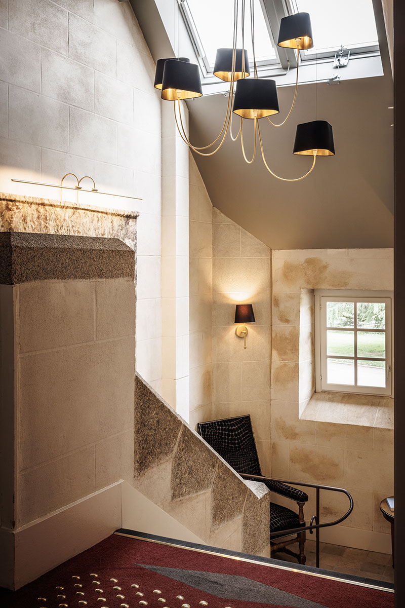 bretesche-circulation-01 Les Villas, hôtel de la Bretesche par ID Plume, 4