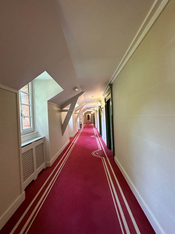 Circulation, Domaine de la Bretesche avant l'intervention d'ID Plume, 2