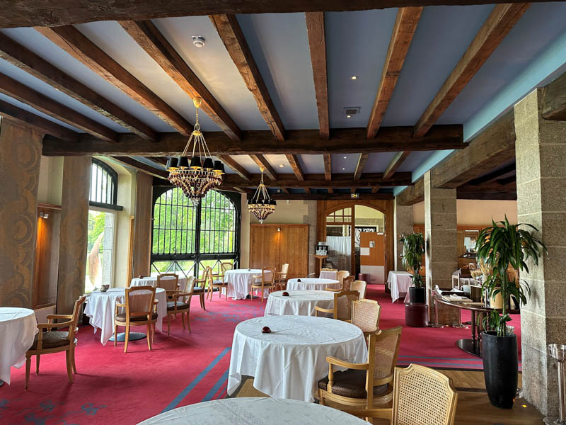 Restaurant, Domaine de la Bretesche avant l'intervention d'ID Plume, 4