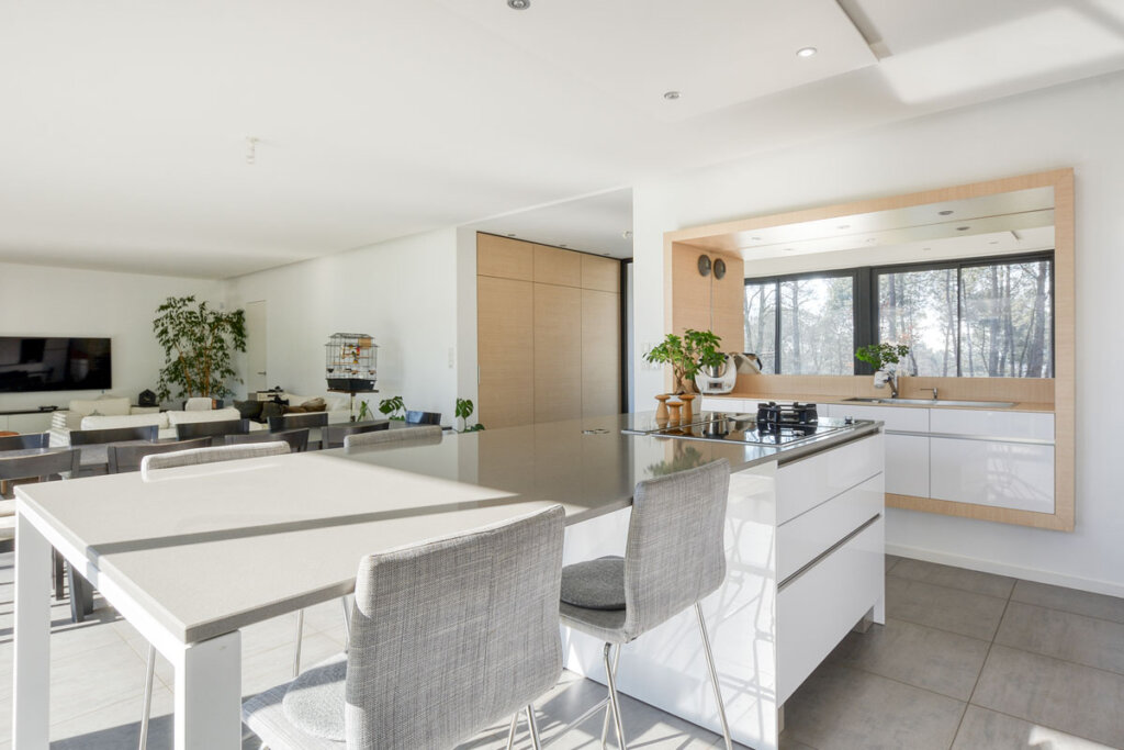 Maison neuve, projet sous les pins, ID Plume 3