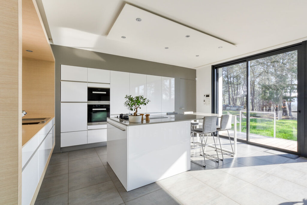 Maison neuve, projet sous les pins, ID Plume 4