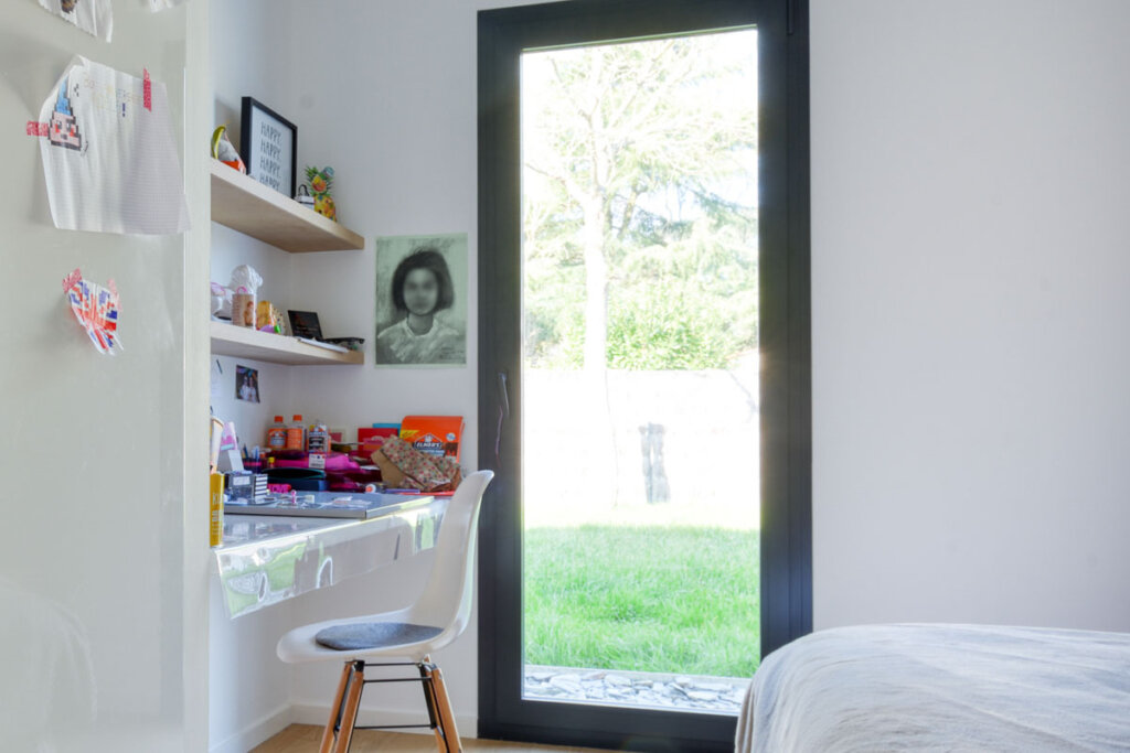 Maison neuve, projet sous les pins, ID Plume 8