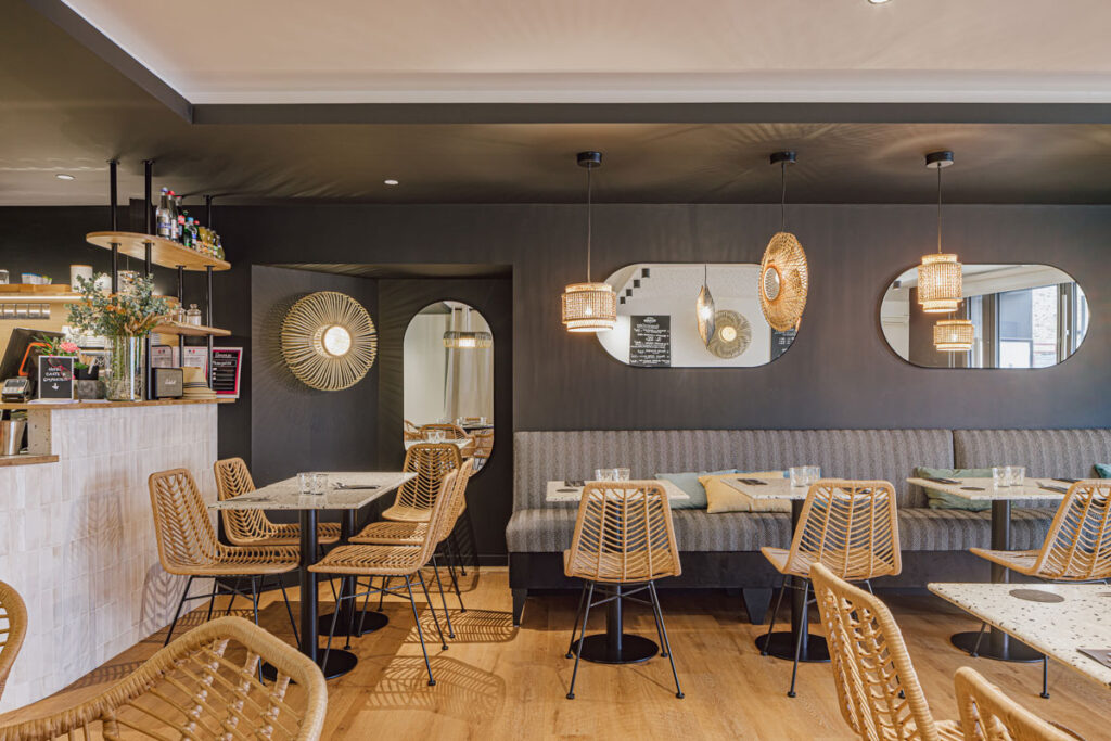 Architecture intérieure, pizzeria La Suite par ID Plume, 1