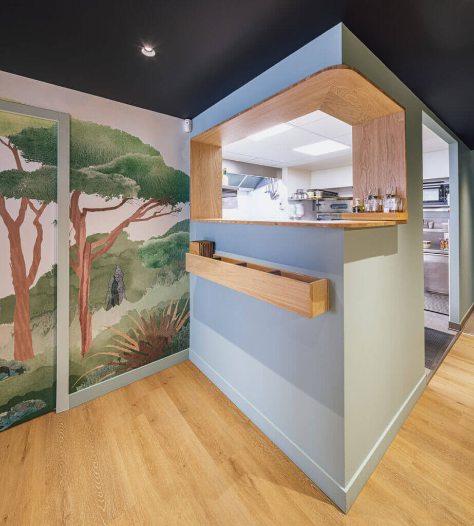 Architecture intérieure, pizzeria La Suite par ID Plume, 12