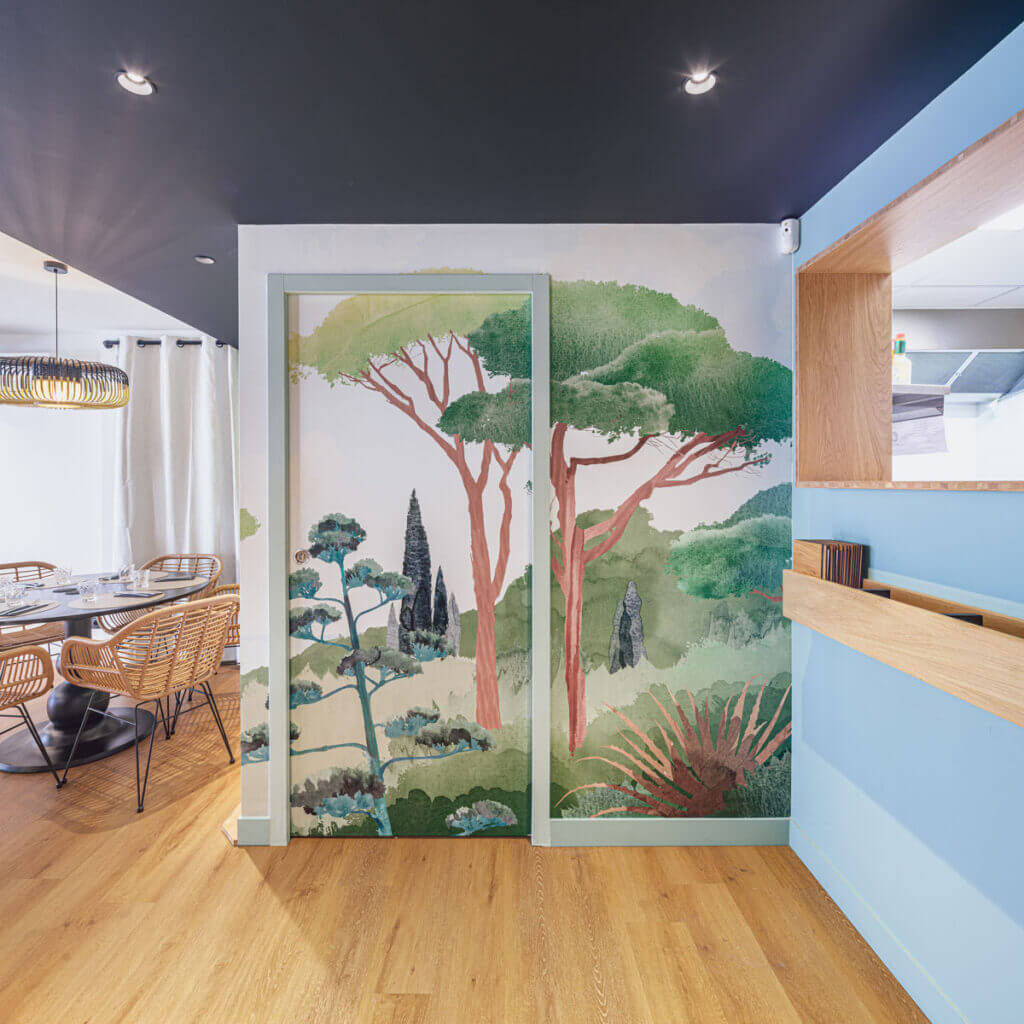 Architecture intérieure, pizzeria La Suite par ID Plume, 13