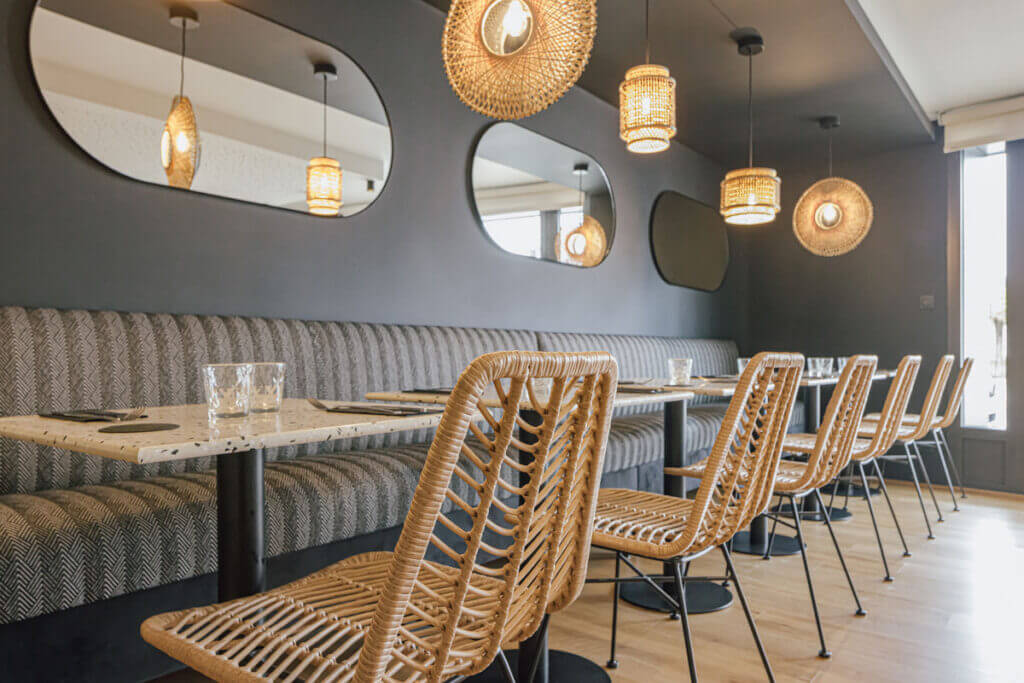 Architecture intérieure, pizzeria La Suite par ID Plume, 20