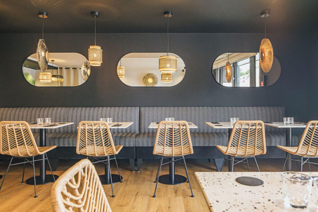 Architecture intérieure, pizzeria La Suite par ID Plume, 22