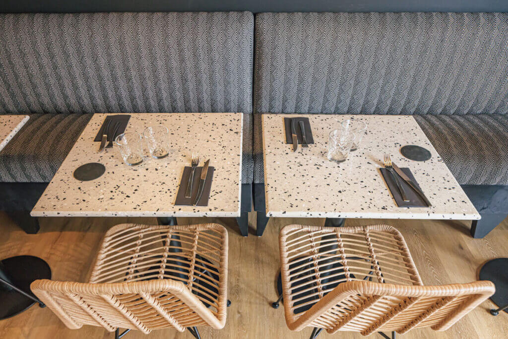Architecture intérieure, pizzeria La Suite par ID Plume, 24
