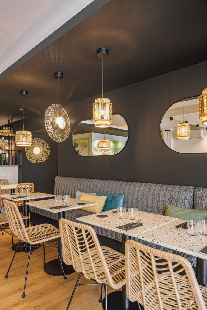 Architecture intérieure, pizzeria La Suite par ID Plume, 3